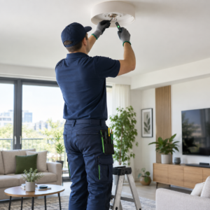 Panne d'éclairage dans l'appartement